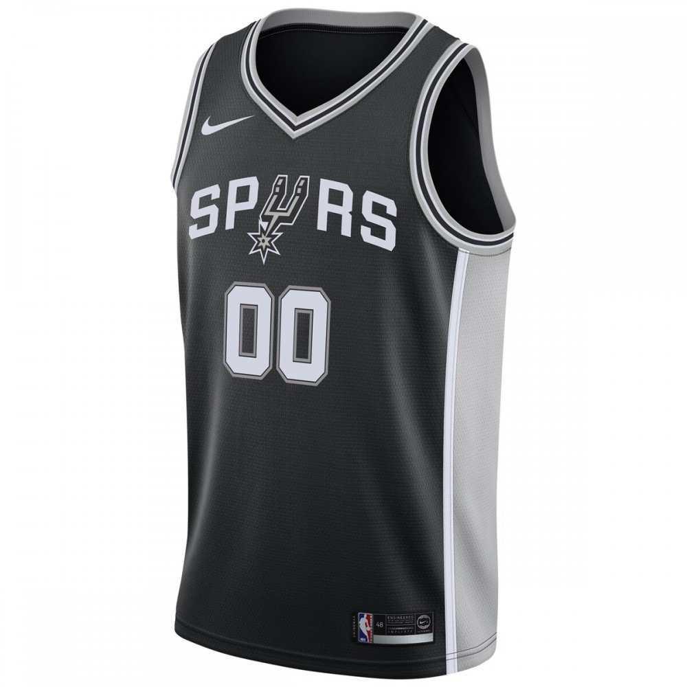 San Antonio Spurs Swingman Custom Jersey Black - Icon Edition-Pro Kit Vault | Brand New 26/27 Sports Jerseys
